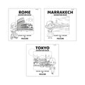 Tokyo · Rome · Marrakech Adventure Book · PDF Bundle