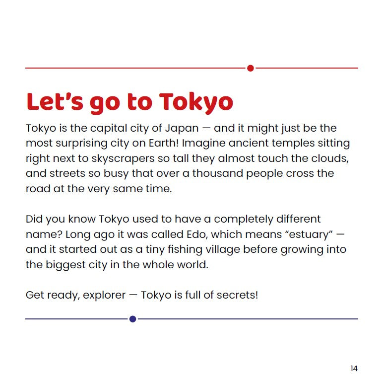 Tokyo · Guide + Adventure Book · PDF Bundle