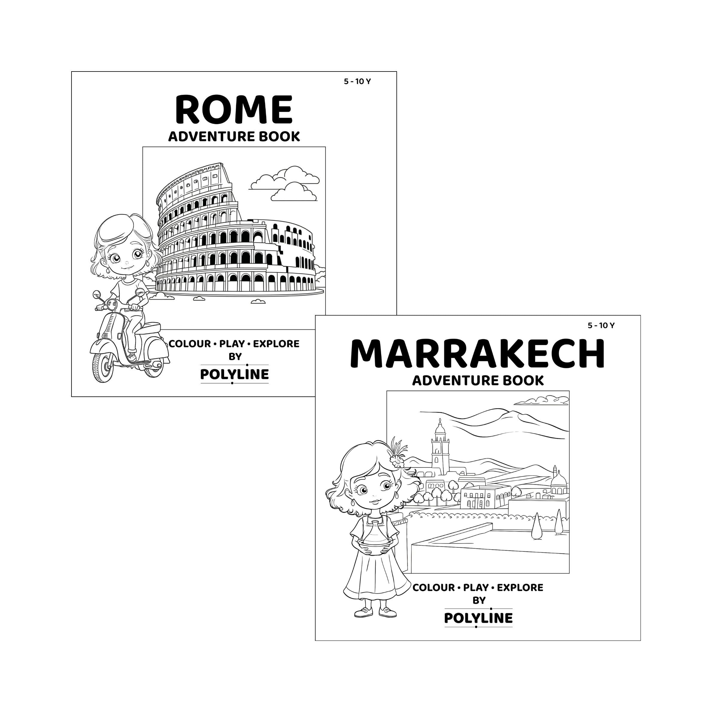 Marrakech + Rome Adventure Book · PDF Bundle