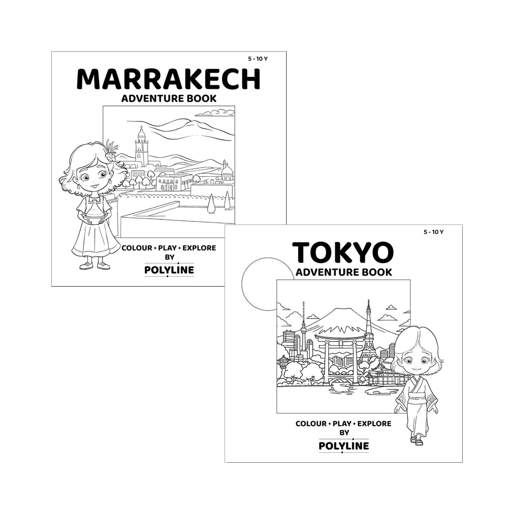 Tokyo + Marrakech Adventure Book · PDF Bundle
