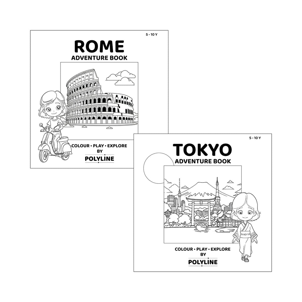 Tokyo + Rome Adventure Book · PDF Bundle